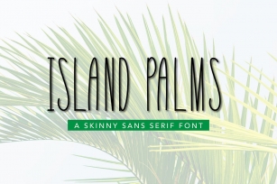 Island Palms Font Download
