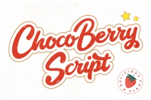 Choco Berry -Delicious 50% OFF Font Download