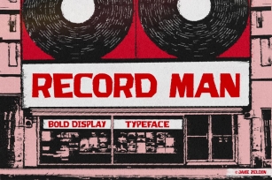 Record Man Font Download