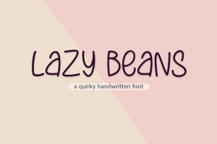 Lazy Beans Font Download