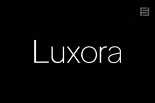 Luxora Font Download