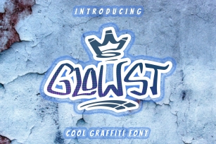 GLOWST Graffiti Font Download