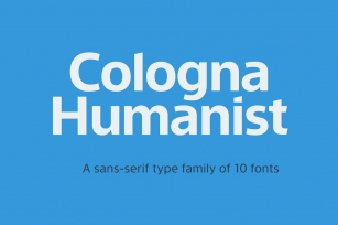 Cologna Humanist (10) Font Download