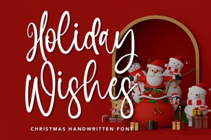 Holiday Wishes Font Download
