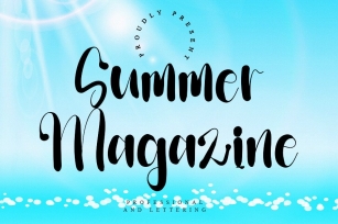 Summer Magazine Font Download