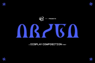 ARIGO Display Composition Font Download