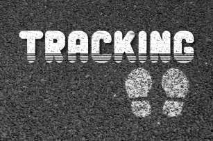 Tracking Font Download