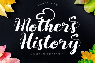 Mothers History Font Download