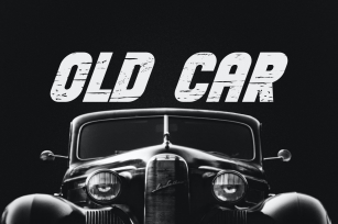 Old Car Font Download