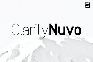 Clarity Nuvo Font Download