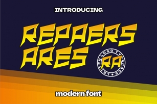 Repaers Ares Font Download