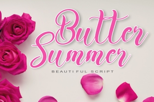 Butter Summer Font Download