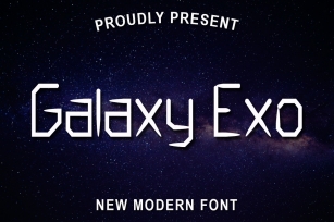 Galaxy Exo Font Download