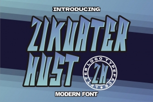 Zikuater Hust Font Download