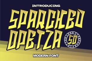 Sparcked Opetza Font Download
