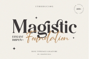 Magistic - Duo Ligature Typeface Font Download