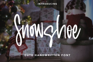 Snowshoe Font Download