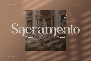 Sacramento Modern Ligature Serif Font Download