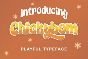 DS Chickybom - Playful Typeface Font Download