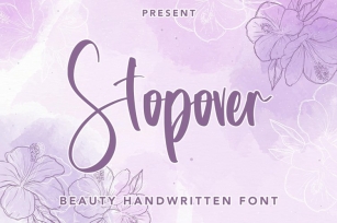 Stopover Font Download