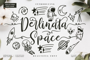 Derlinata Space Script LS Font Download