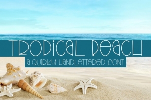 Web Tropical Beach Font Download