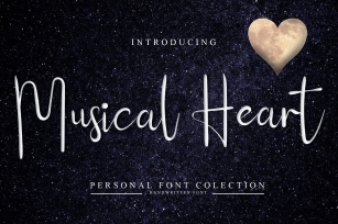 Musical Heart Font Download