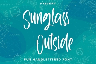 Web Sunglass Outside Font Download