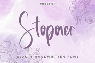 Web Stopover Font Download