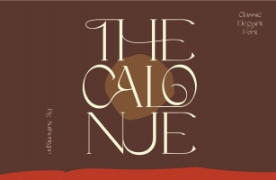 The Calonue Font Download