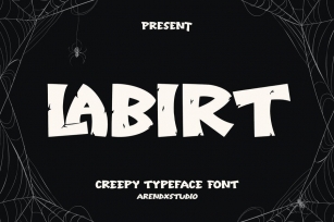 Labirt - Creepy Typeface Font Font Download