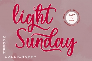 Light Sunday Font Download