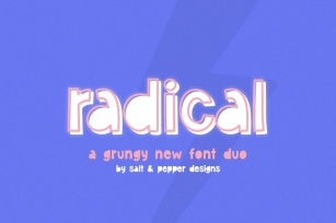 Radical Font Duo Font Download