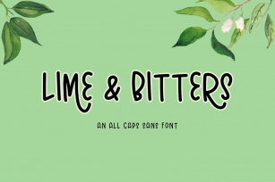 Lime and Bitters Sans Font Download