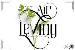 Air Leving Font Download