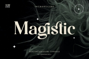 Magistic - Serif Ligature Typeface Font Download