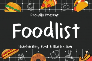 Foodlist Font Download