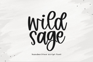 Wild Sage Font Download