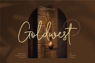 Goldwest Font Download