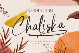 Chalisha Script Font Download