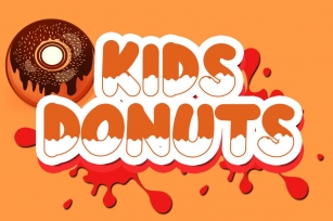 Kids Donuts Font Download