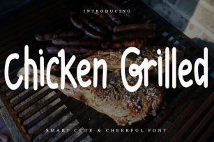 Chicken Grilled Font Download