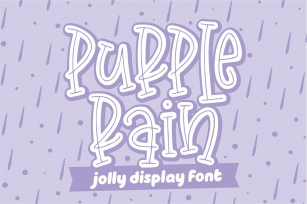 Purple Rain Font Download