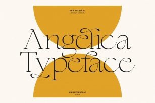 Angelica Serif Typeface Font Download