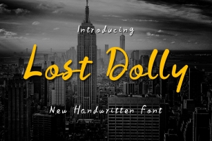 Lost Dolly Font Download
