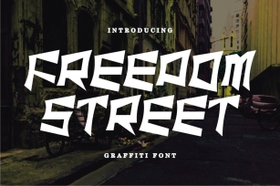Freedom Street Font Download