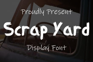Scrap Yard Font Download