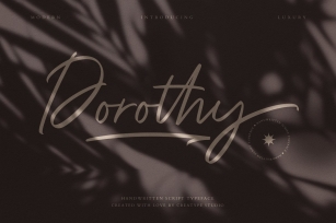 Dorothy Handwritten Script Font Download