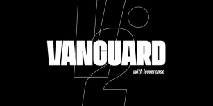 Vanguard CF Font Download