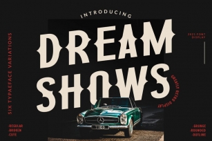 Dream Shows Vintage Business Font Font Download